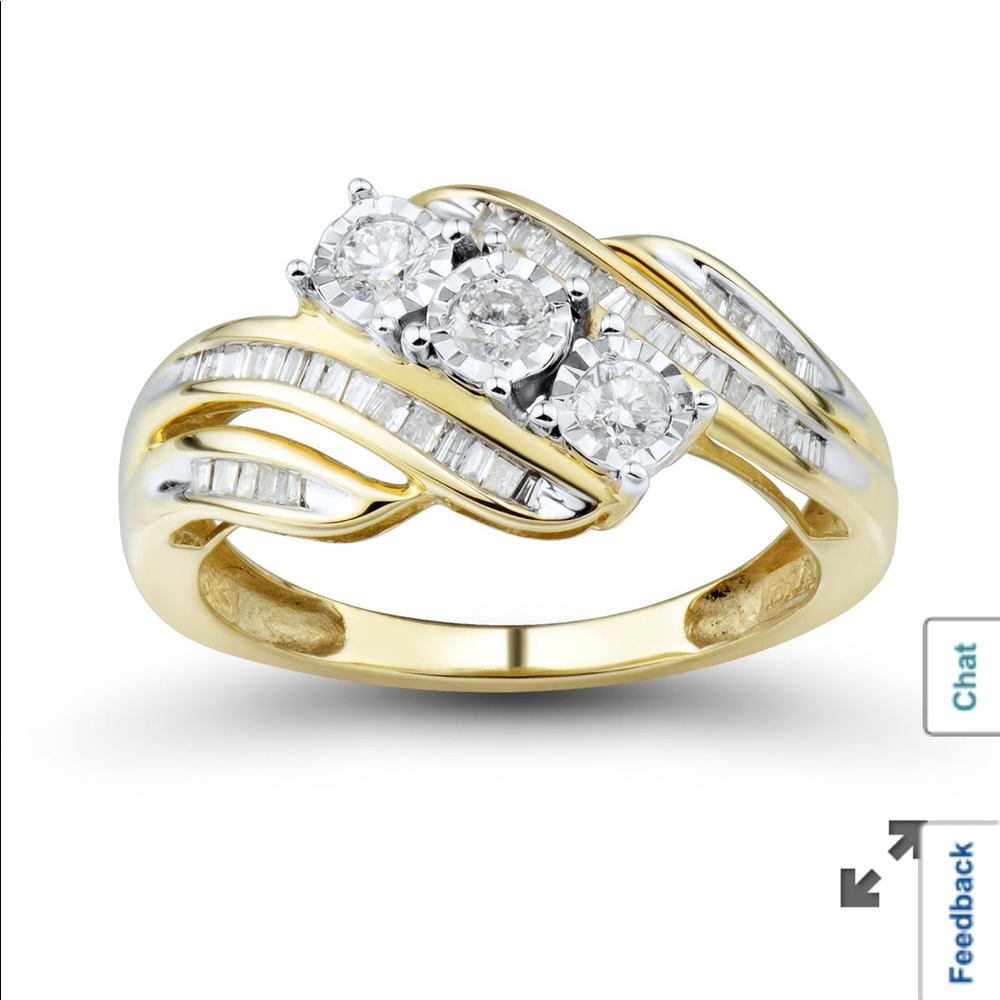 Modern Bride Engagement Ring